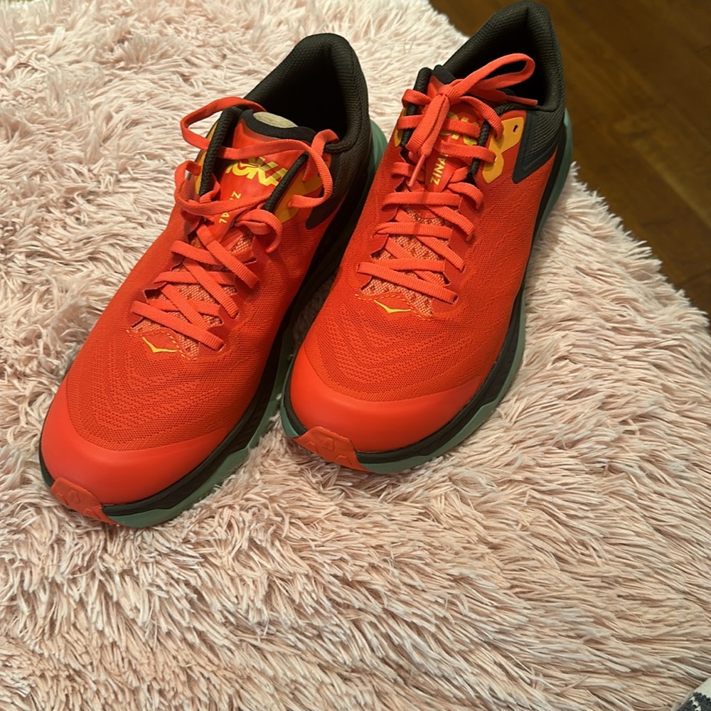HOKA ONE ONE Men's Zinal Trail Running Shoes Sneakers Trainers size 11.5D